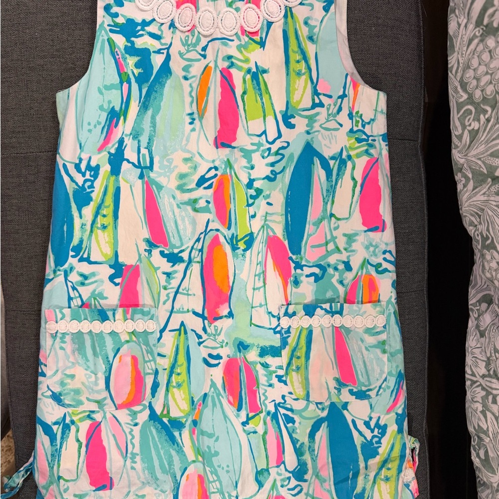 Lilly Pulitzer Kids Dress - Blue, Pink, Green